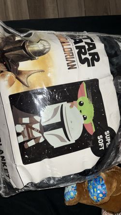 Star Wars The Mandalorian Super Soft Blanket