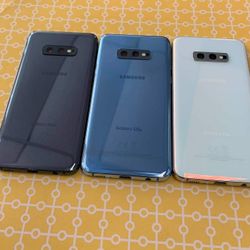 Samsung Galaxy S10e 128GB Unlocked-$159,Each.