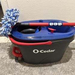 O-Cedar Easywring Rinseclean Microfiber Soon Mop And Bucket