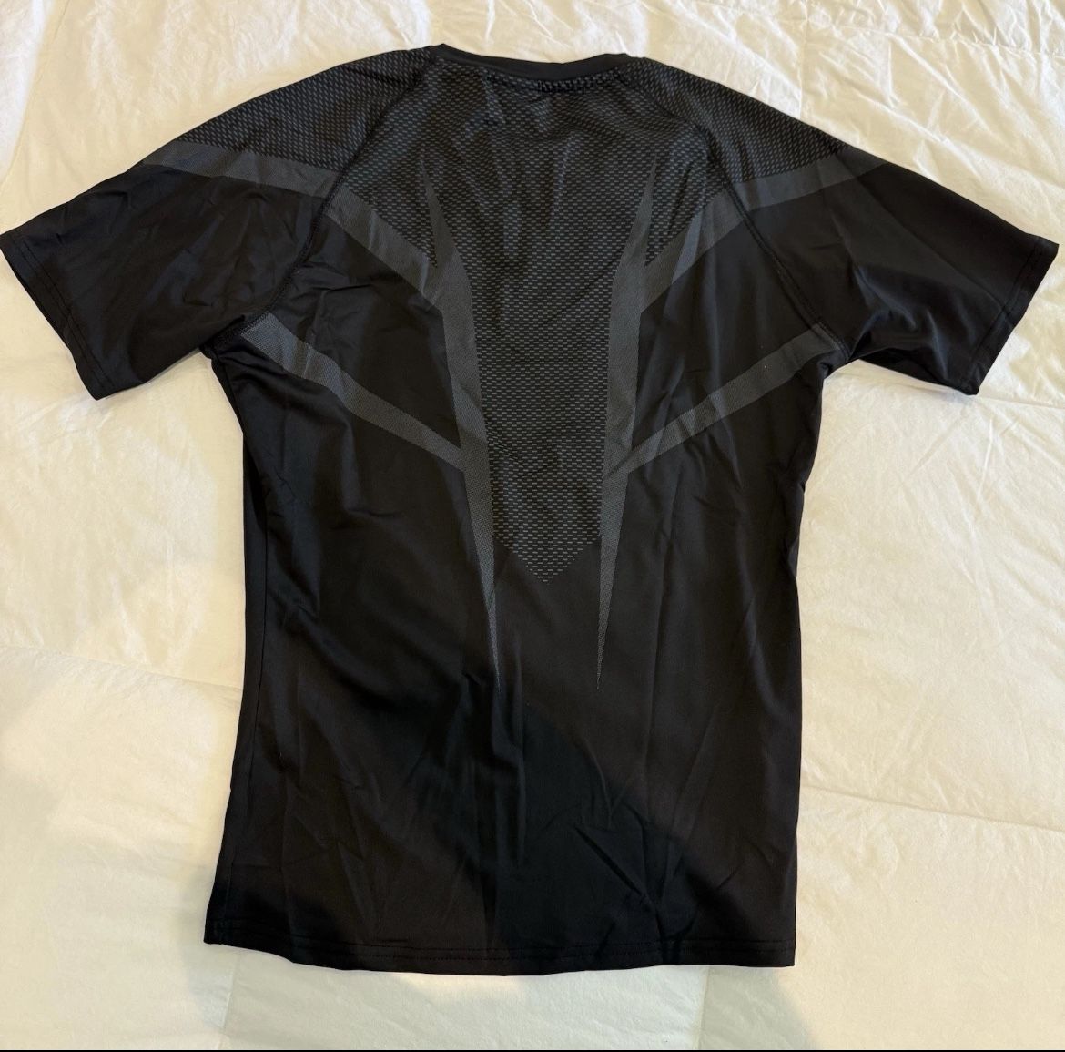 Gymshark Onyx V5 Seamless T Shirt Black/blue Size Medium