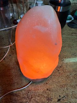 Himalayan 10” pink salt LAMP