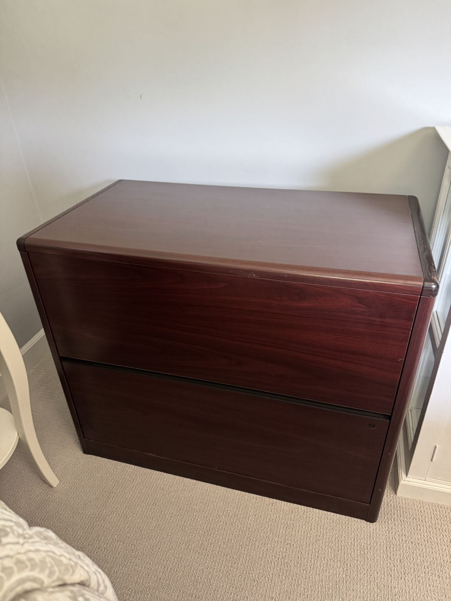 Wood Filing Cabinet