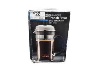 Bodum French Press Black Small Kitchen Appliance
