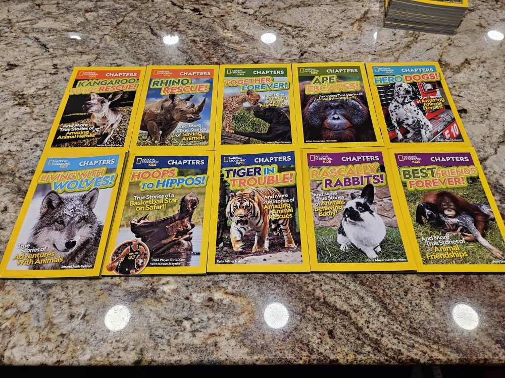 National Geographic Book Lot #2