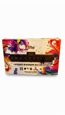 2025 Inception Baseball Hobby Box