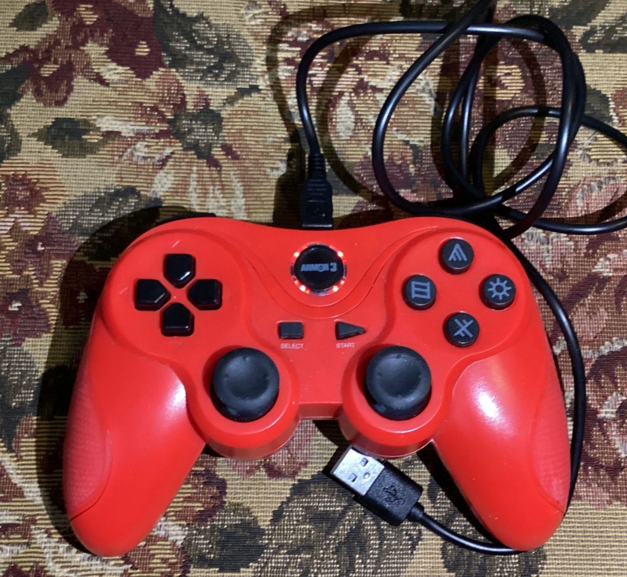 Armor3 NuPlay PlayStation 3 Wireless Controller - Red works 
