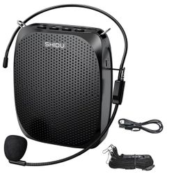 Voice Amplifier Personal Microphone Headset for Speaking Rechargeable