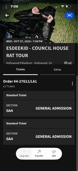 Esdeee kid tix 2x