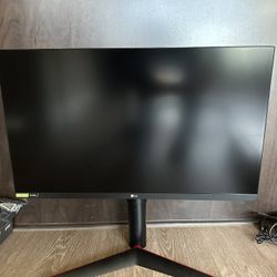 LG 27” 1440p 144hz IPS Monitor