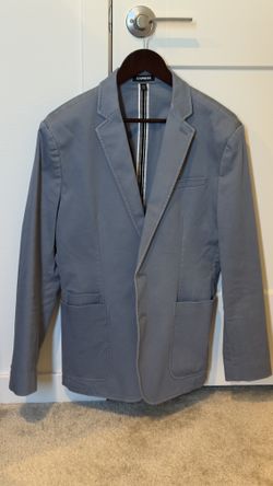 Express 40S Slim Dusty Blue Suit Jacket
