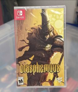 Blasphemous Nintendo Switch 2019 Variant Brand New Sealed Limited Run #52