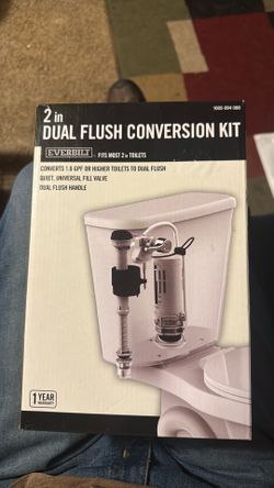 Everbilt 2-in Dual Flush Conversion Kit