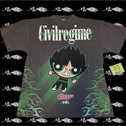 Civil Regime x Powerpuff Girls Buttercup T-Shirt