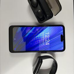 Android I14 Pro Max Phone Bundle With  Smart Watch And Earphones 
