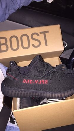 Yezzys boost 350 v2 black/red breads