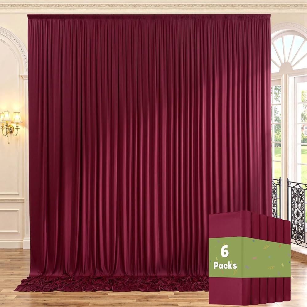2 Pcs Mix MDS Solid Chiffon Fabric Bundle – Burgundy, New ✨🧵 