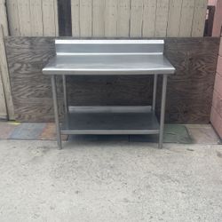 Kitchen Table Stainless Steel 