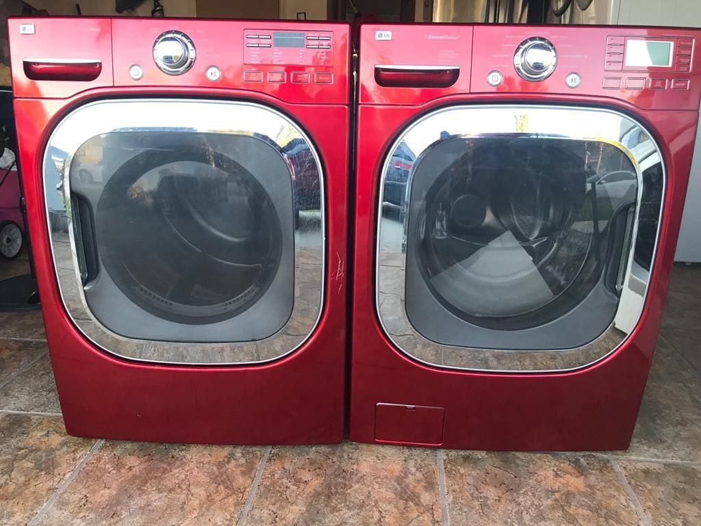 Lg washer and dryer electric set big size