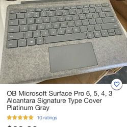 Surface Pro 4-6 Original Keyboard