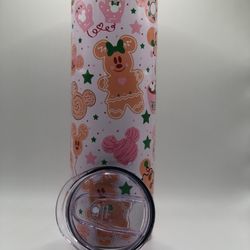 FOR SALE Tumblers Coffee Cups Christmas Gingerbread Cookies Christmas Decorations 