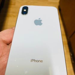 White iPhone X 