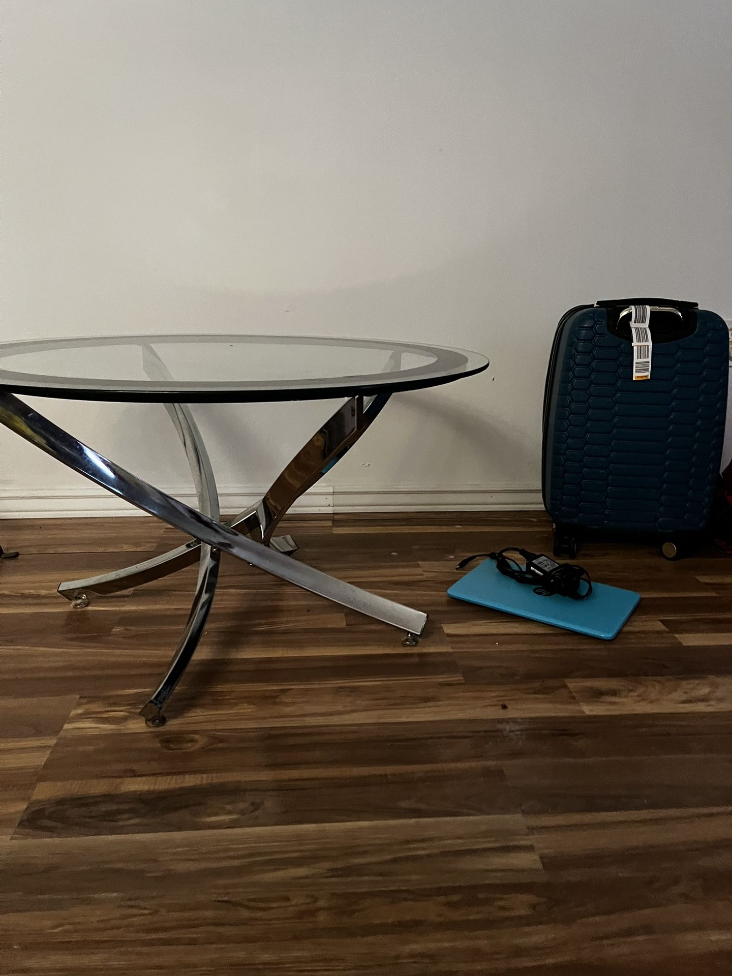 Round Glass Coffee Table