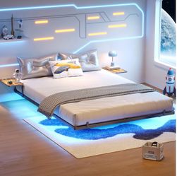 Queen-size bed frame