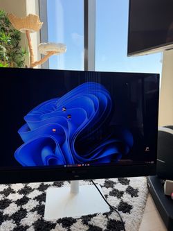 Dell 32in 4k 120hz QD-OLED Gaming Monitor S3225QC Spatial Audio in Ash White