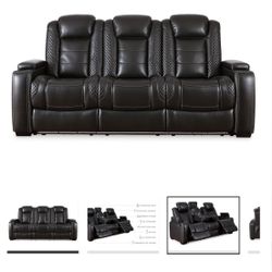 Design ASHLEY 'Power Reclining Sofa Luxury