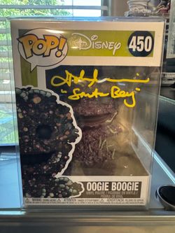 Oogie Boogie Autographed Funko Pop