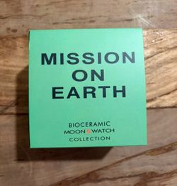 Omega x Swatch - Mission on Earth