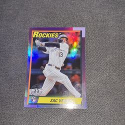 Zac Veen Baseball Card