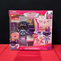 👑Royale High 🎨Art Class Playset - 1 Doll, 6 Accessories - 1 Surprise Water Reveal (EXCLUSIVE VIRTUAL ITEM
Code included)