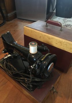 Vintage singer sewing machine