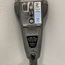 Vintage Duncan Parking Meter - 2 Keys - Working