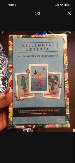 New!  Millennial Loteria Party Game