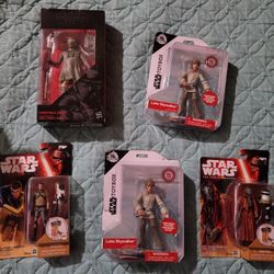 Star Wars Figures Lot Of 5