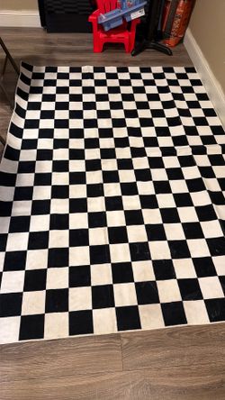 Checkered Area rug