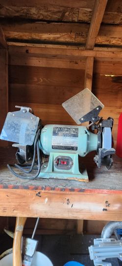 Delta Thin-Line Bench Grinder – Model 23-660 – 6" Bench Grinder