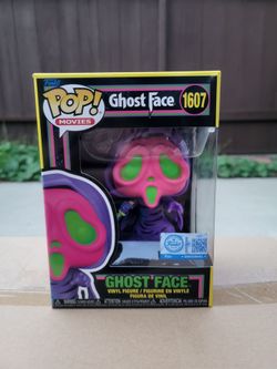 Earth Exclusive Ghost Face Black Light Funko Pop! Vinyl Figure #1607