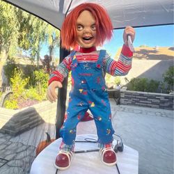 Chucky Doll Halloween Animatronic   