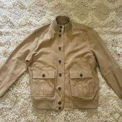 Brooks Brother Leather Suede Jacket 