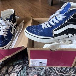 Vans Mens Sk8-HI Bolt Lightning Sneakers 