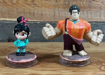 Disney Infinity 1.0 Wreck It Ralph Lot - Vanellope & Ralph