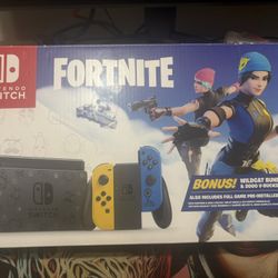 Nintendo Switch Fortnite Edition 