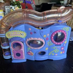 littlest pet shop lps play set blue