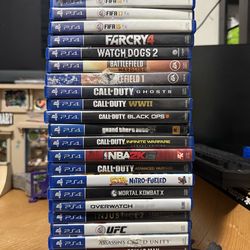 PS4/ps5compatible games
