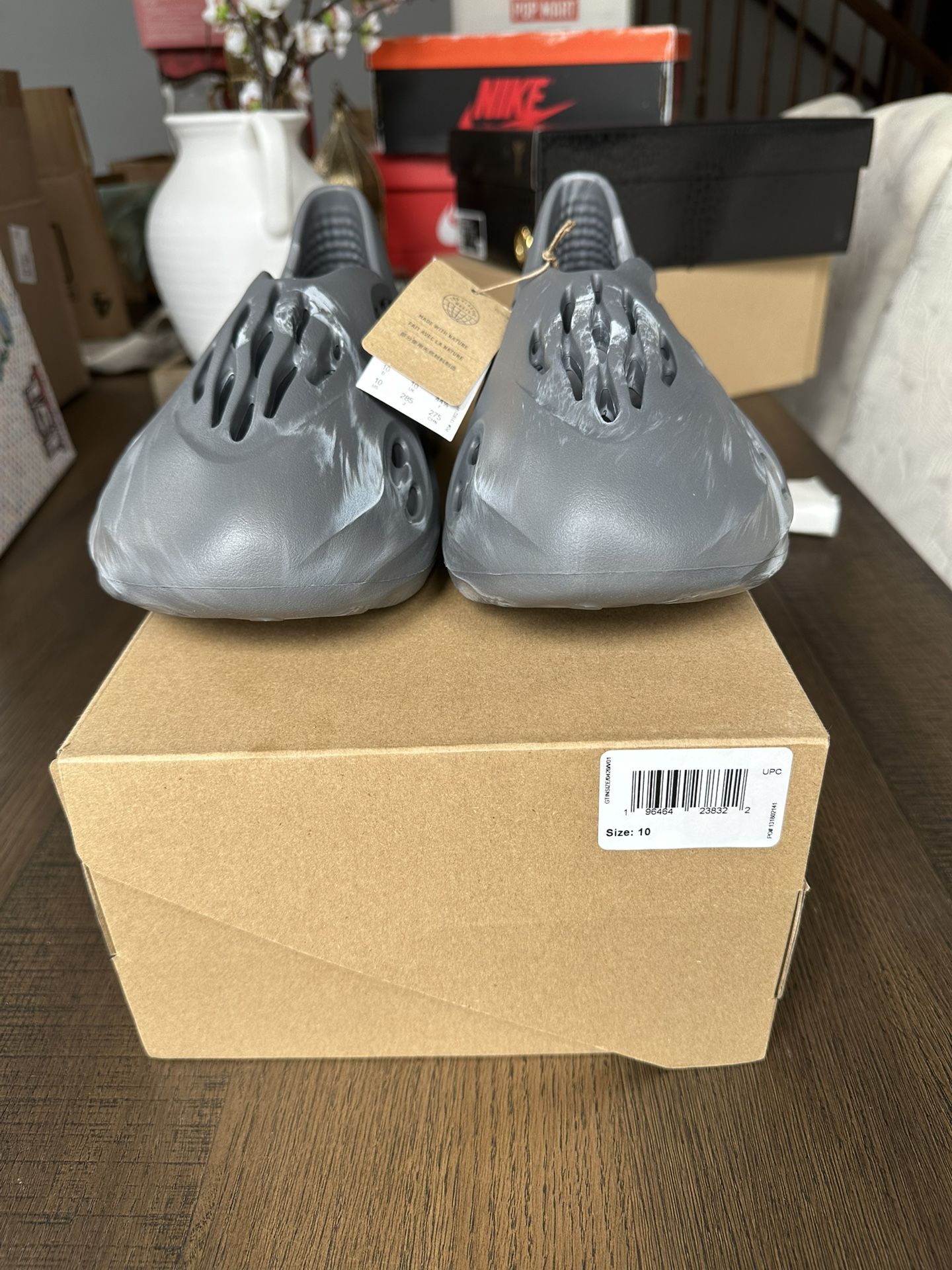 Adidas Yeezy Foamrunner MX Granite Grey Size 10 Men’s Brand New