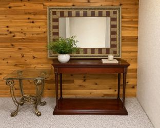 Large Decorative Gold Framed Wall Mirror