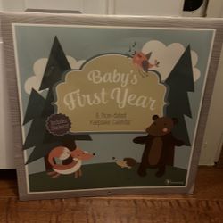 Baby’s First Year Undated Calendar Baby Book 